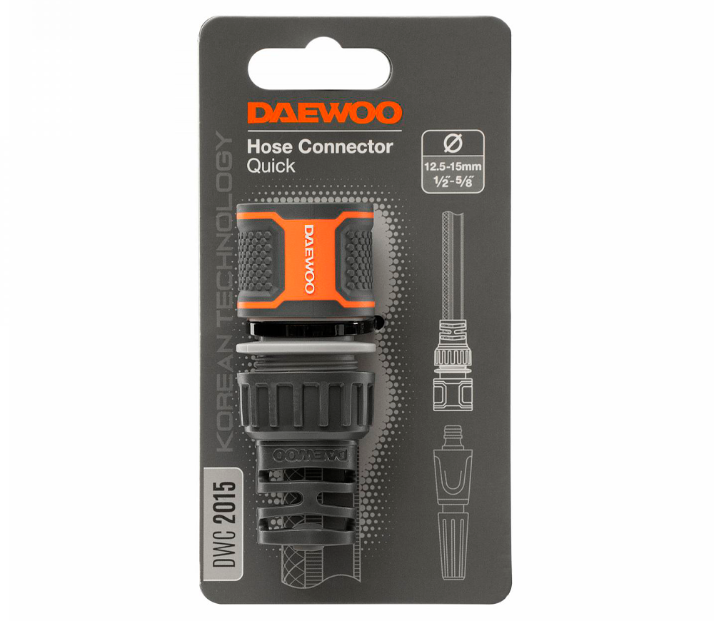 Коннектор для шланга 1/2-5/8" DAEWOO DWC 2015 photo 1