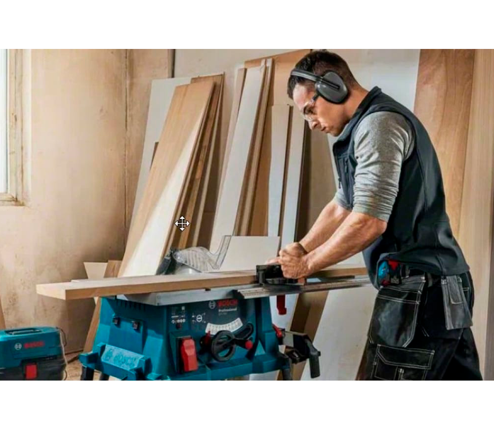 Fierăstrău circular de masă BOSCH GTS 254 1800w 254mm photo 3