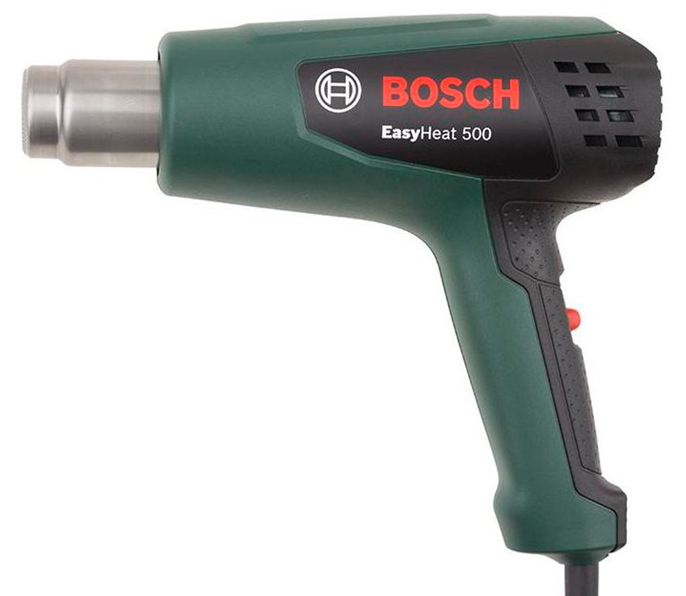 Фен строительный BOSCH EASYHEAT 500 1600вт 500°C photo 0