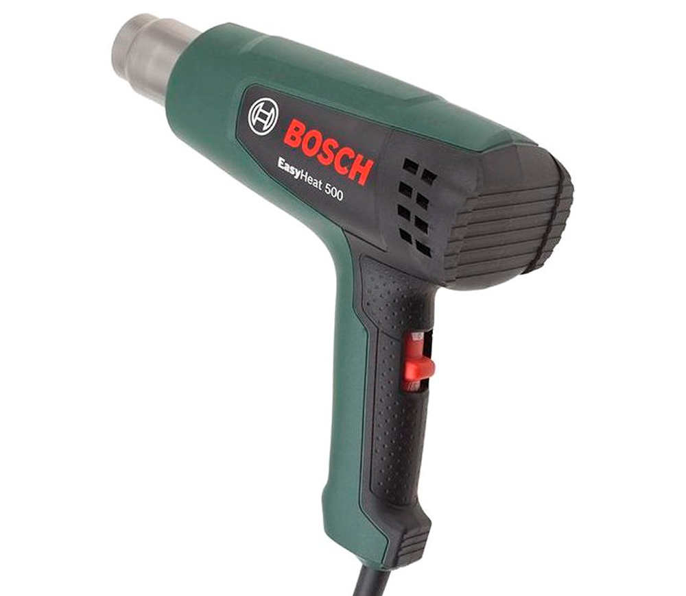 Фен строительный BOSCH EASYHEAT 500 1600вт 500°C photo 3