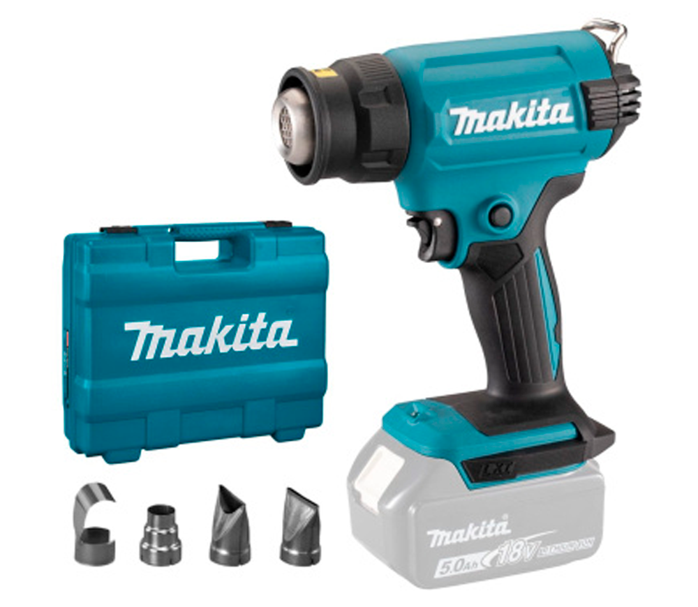 Suflantă de aer cald cu acum. (fără bat) MAKITA DHG180ZK 550°C photo 0