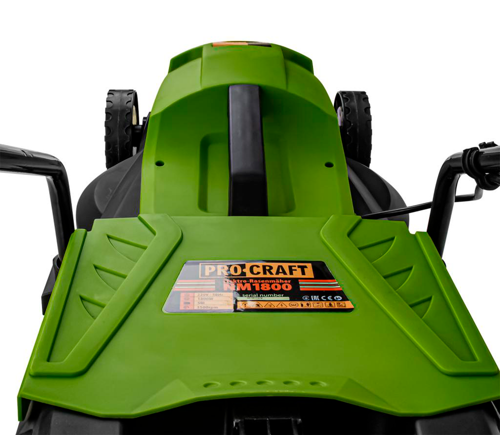 Газонокосилка электрическая ProCraft NM 1800 1500вт 360мм photo 5