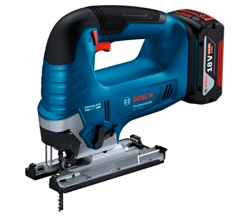 Лобзик аккумуляторный BOSCH GST 185-LI 18В 4Ач photo