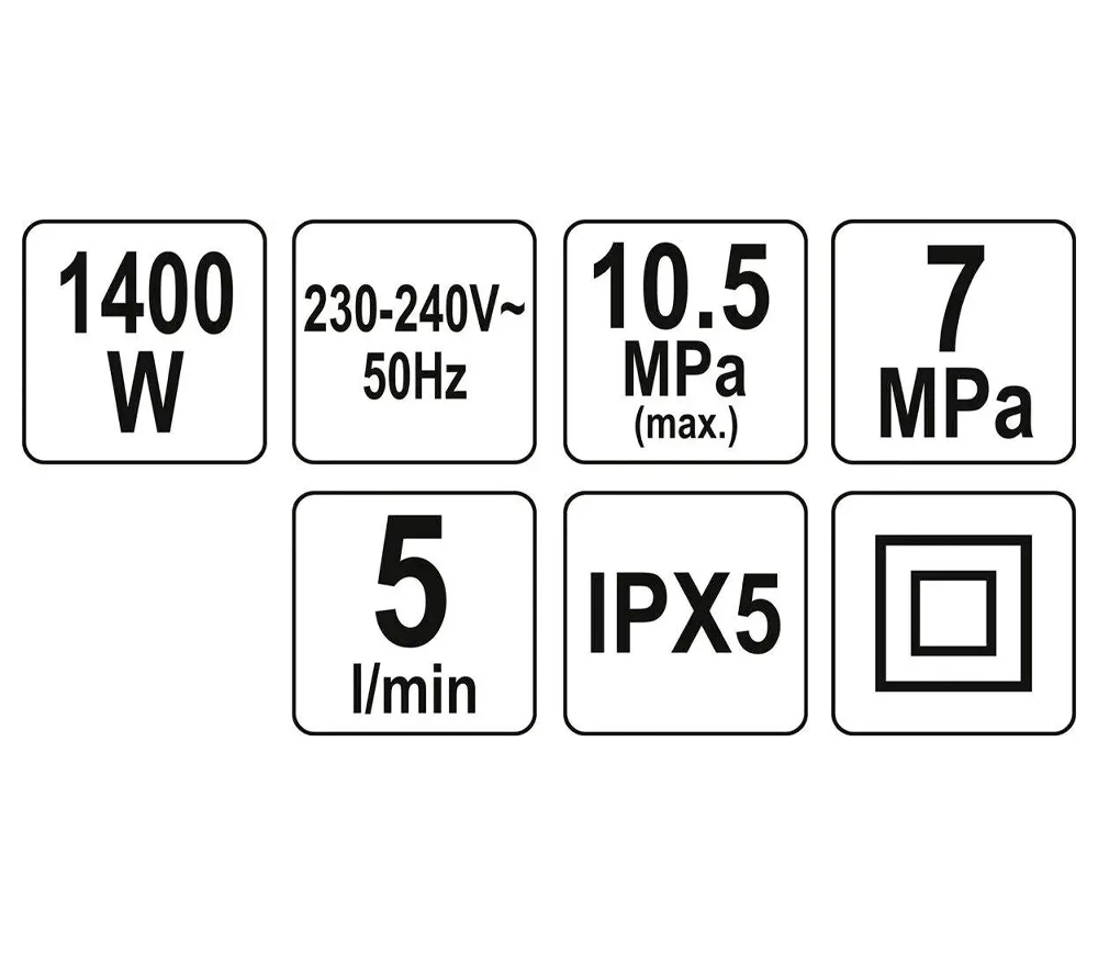 Мойка высокого давления YATO YT85910 1400вт 105бар 300л/ч photo 4