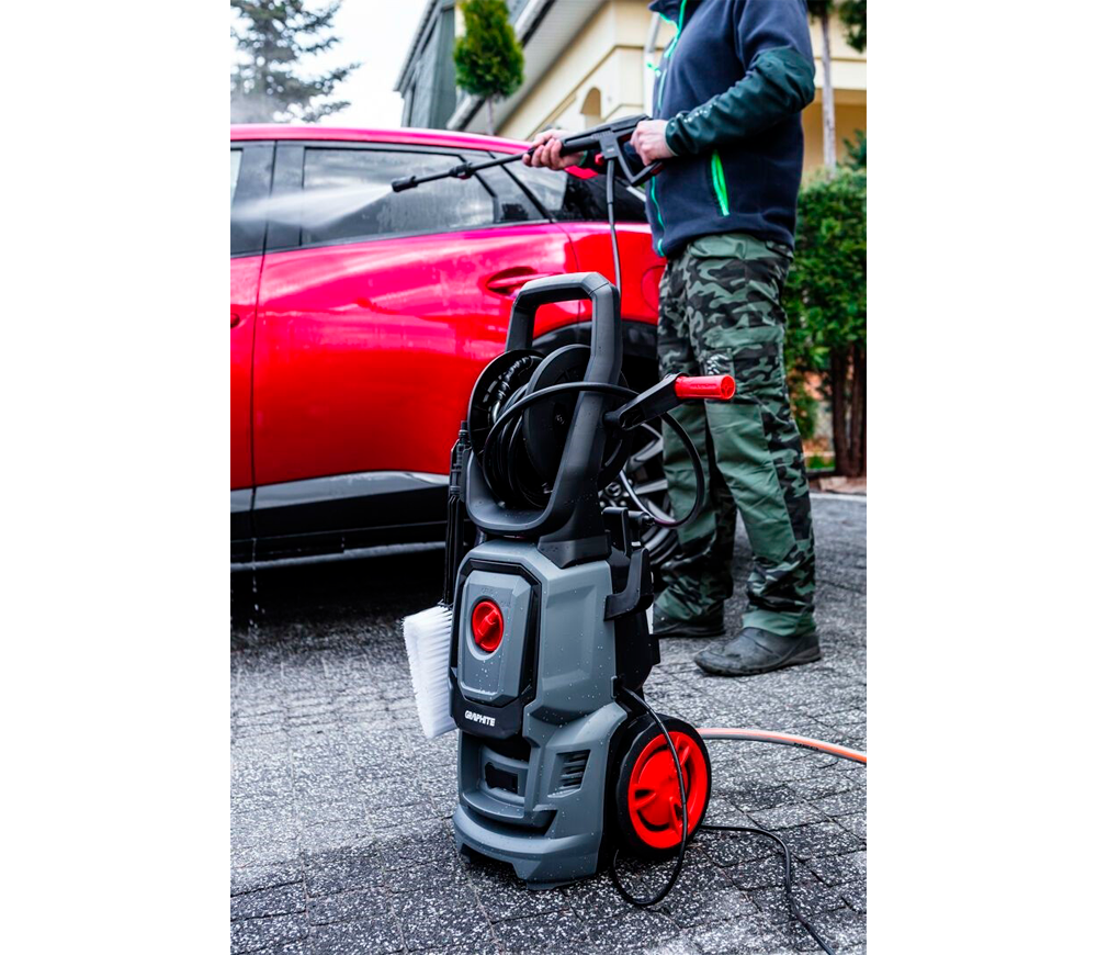 Мойка высокого давления GRAPHITE 59G620 1600вт 130бар 360л/ч photo 4