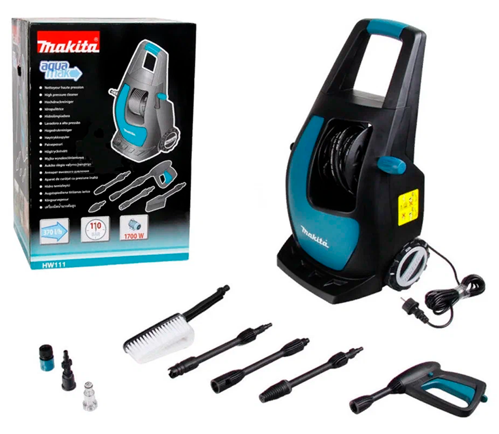 Мойка высокого давления MAKITA HW111 1700вт 110бар 370л/ч photo 2