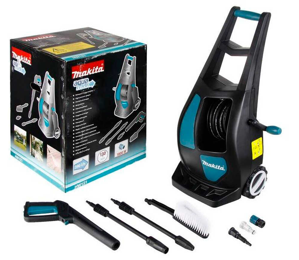 Aparat de spălat cu presiune MAKITA HW121 1800w 130bar 390l/h photo 3