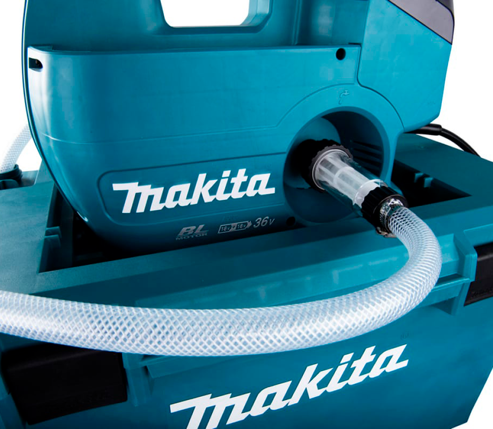 Мойка высокого давления аккумуляторный (без АКБ) MAKITA DHW080ZK  80бар 380л/ч 2x18В photo 1