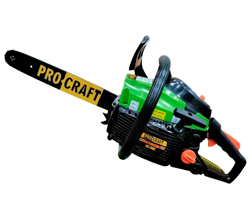 Цепная пила бензиновая ProCraft  GS-58X 350/400мм 37см3 photo 0