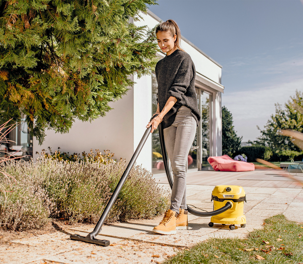 Пылесос промышленный KARCHER WD2 Plus V-12/4/18C 1000вт  12л photo 5