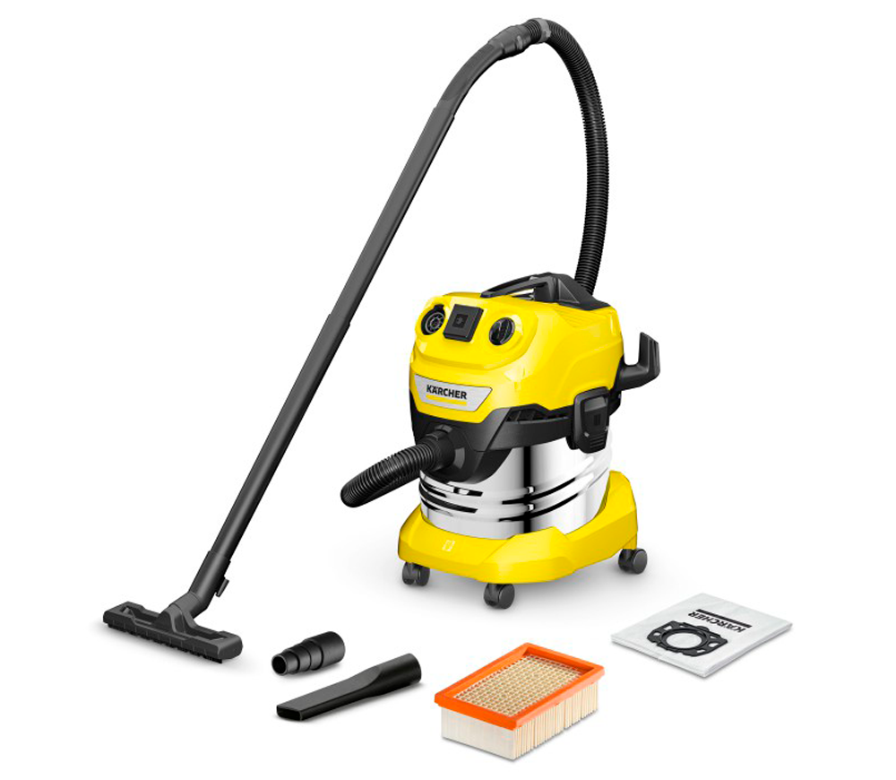 Пылесос промышленный KARCHER WD 4 P S V-20/5/22 1000вт  20л photo 0
