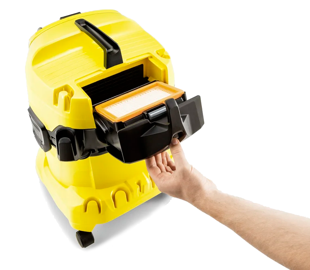 Пылесос промышленный KARCHER WD 4 P V-20/5/22 1000вт  20л photo 1
