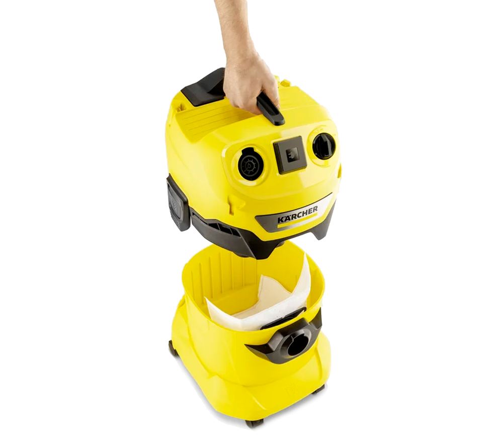 Пылесос промышленный KARCHER WD 4 P V-20/5/22 1000вт  20л photo 3