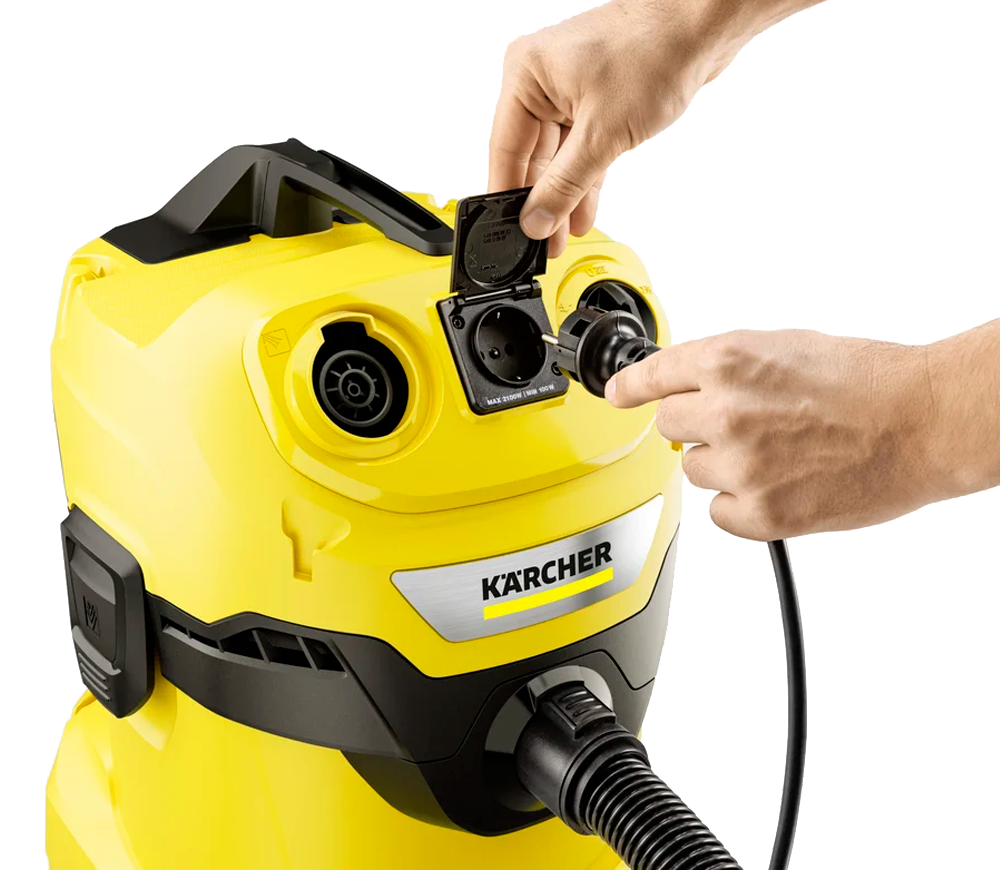Пылесос промышленный KARCHER WD 4 P V-20/5/22 1000вт  20л photo 4