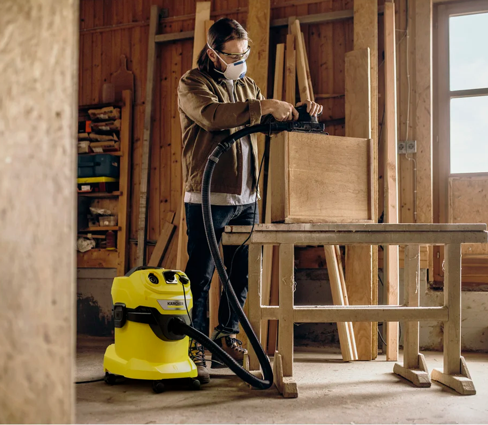 Пылесос промышленный KARCHER WD 4 P V-20/5/22 1000вт  20л photo 6