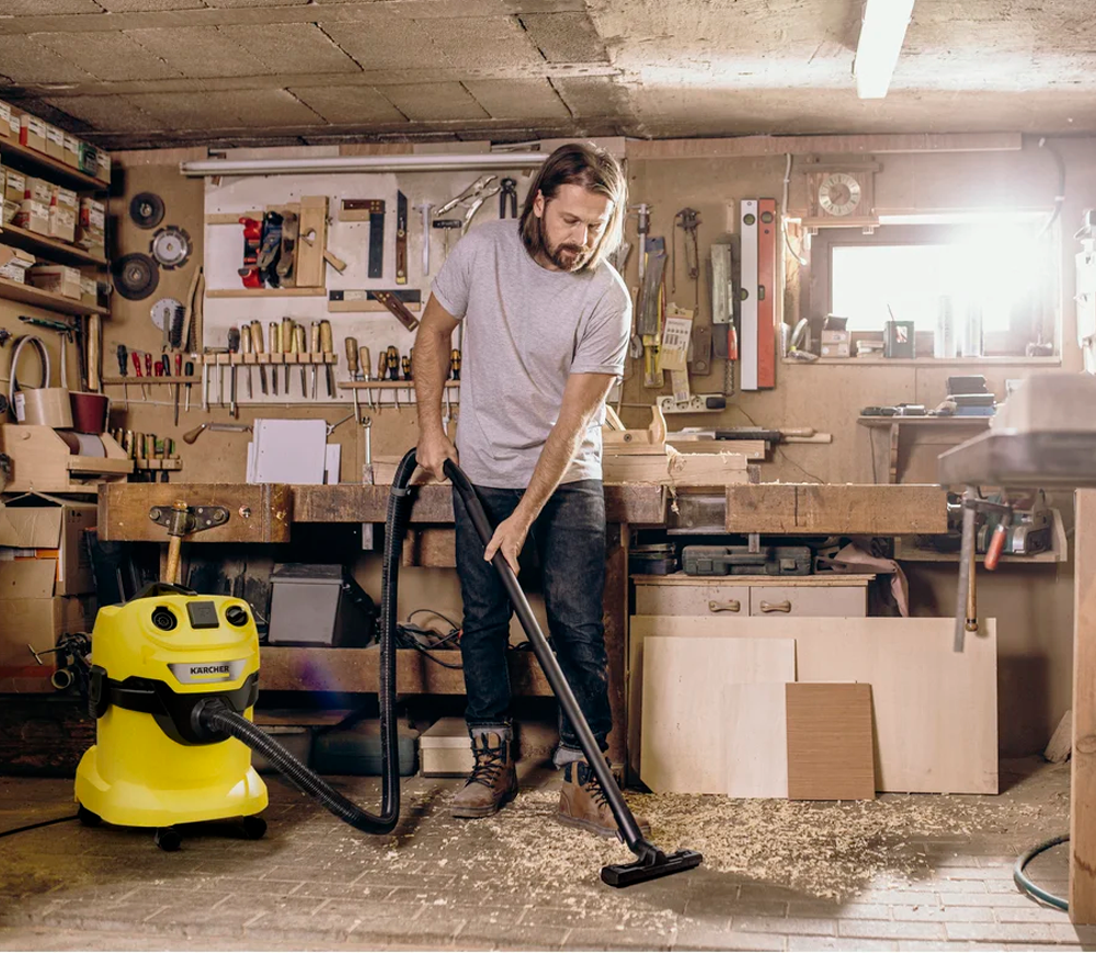 Пылесос промышленный KARCHER WD 4 P V-20/5/22 1000вт  20л photo 7