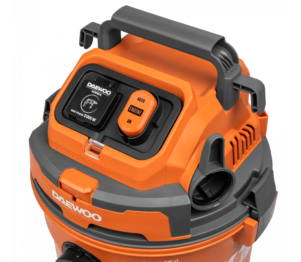 Пылесос промышленный DAEWOO DAVC 2500SD 1200вт 175мбар 25л photo 6