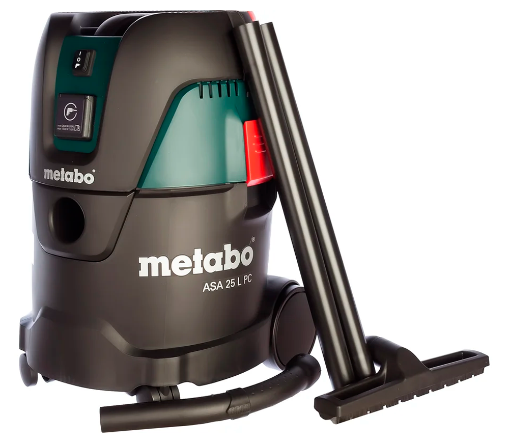 Пылесос промышленный METABO ASA 25 L PC 1250вт 210мбар 25л photo 1