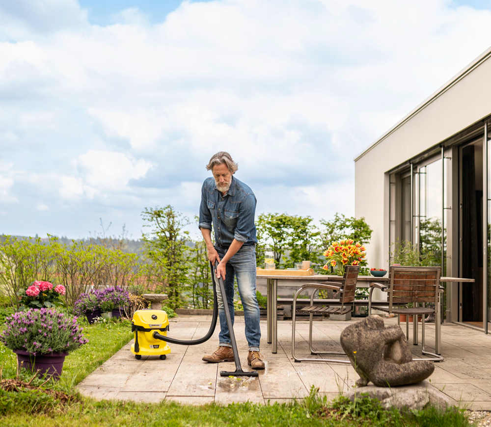 Пылесос аккумуляторный (без АКБ) KARCHER WD 2-18 V-12/18 18V 12L photo 3