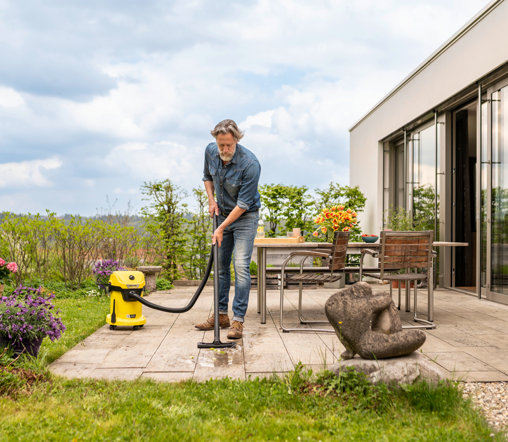Пылесос аккумуляторный (без АКБ) KARCHER WD 3-18 V-17/20 photo 4