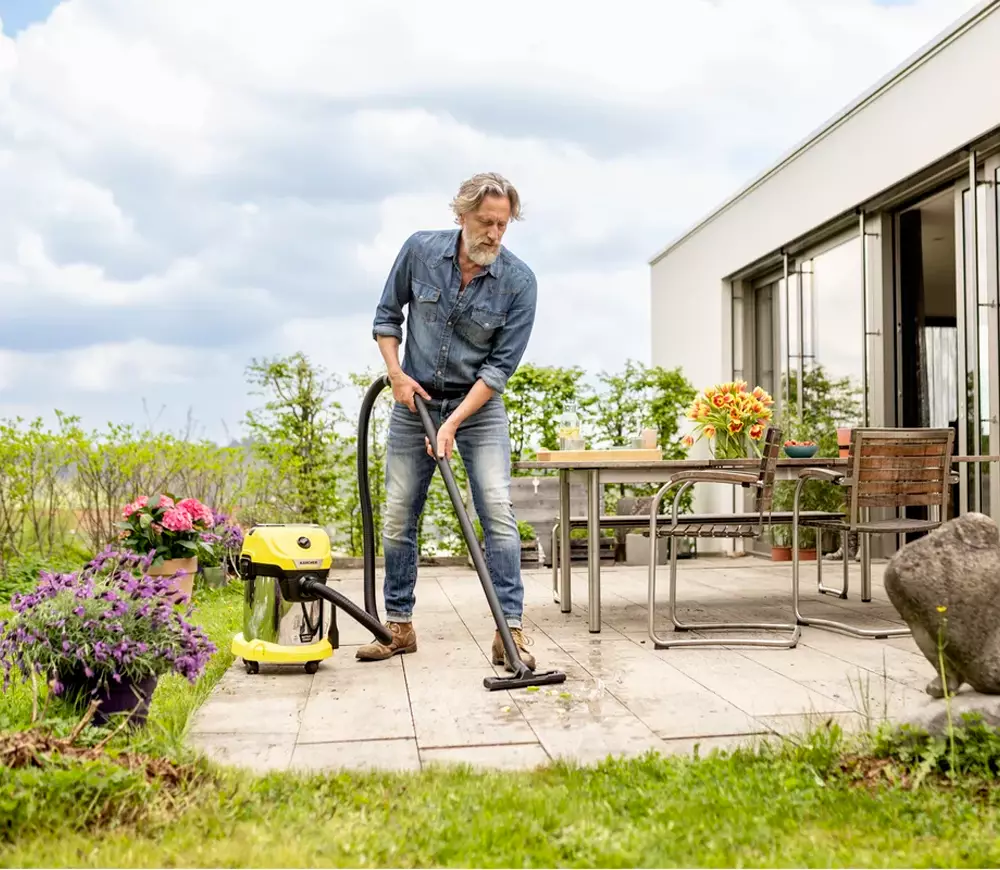 Aspirator cu acumulator (fără bat) KARCHER WD 3-18 S V-17/20 18V 17L photo 5