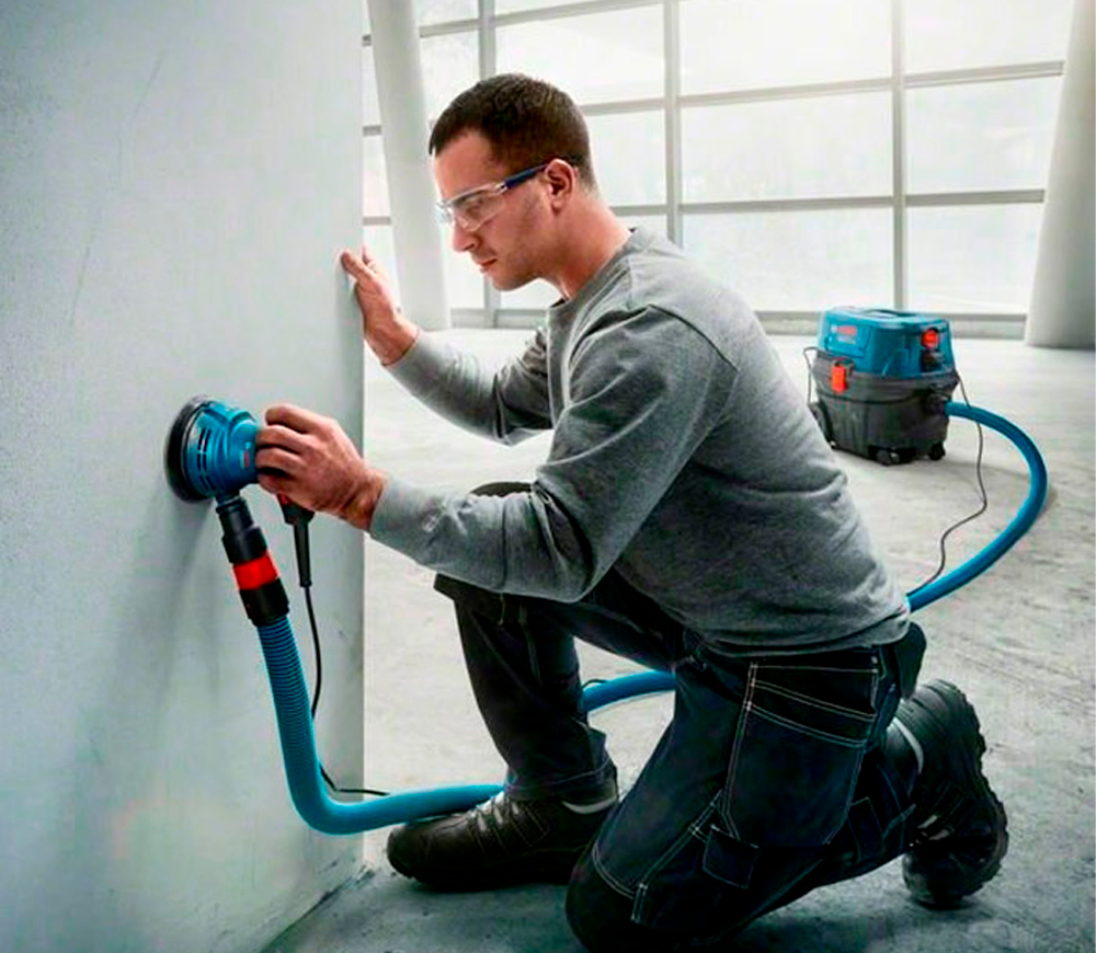 Mașină de șlefuit excentrică BOSCH GEX 125 290w 125mm photo 1