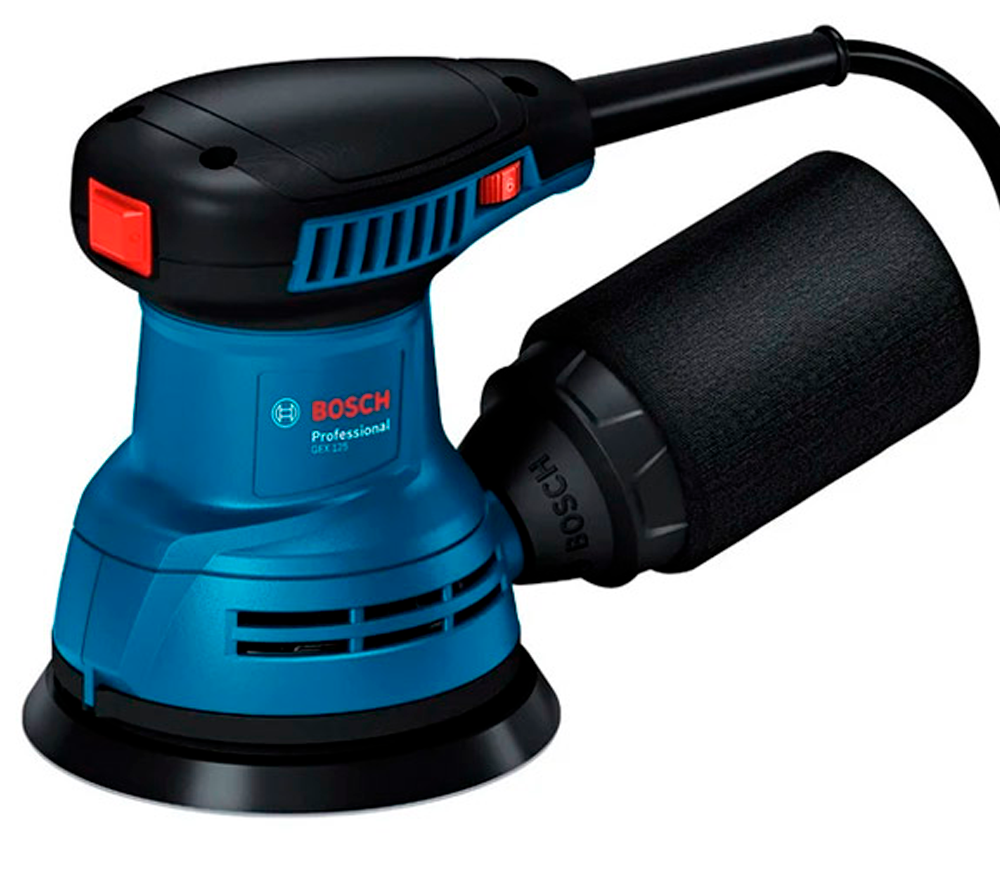 Mașină de șlefuit excentrică BOSCH GEX 125 290w 125mm photo