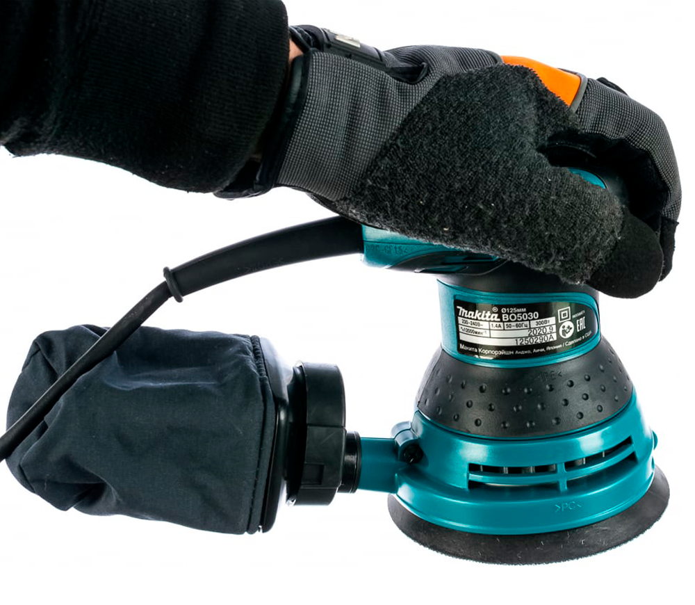 Mașină de șlefuit excentrică MAKITA BO5030 300w 125mm photo 3
