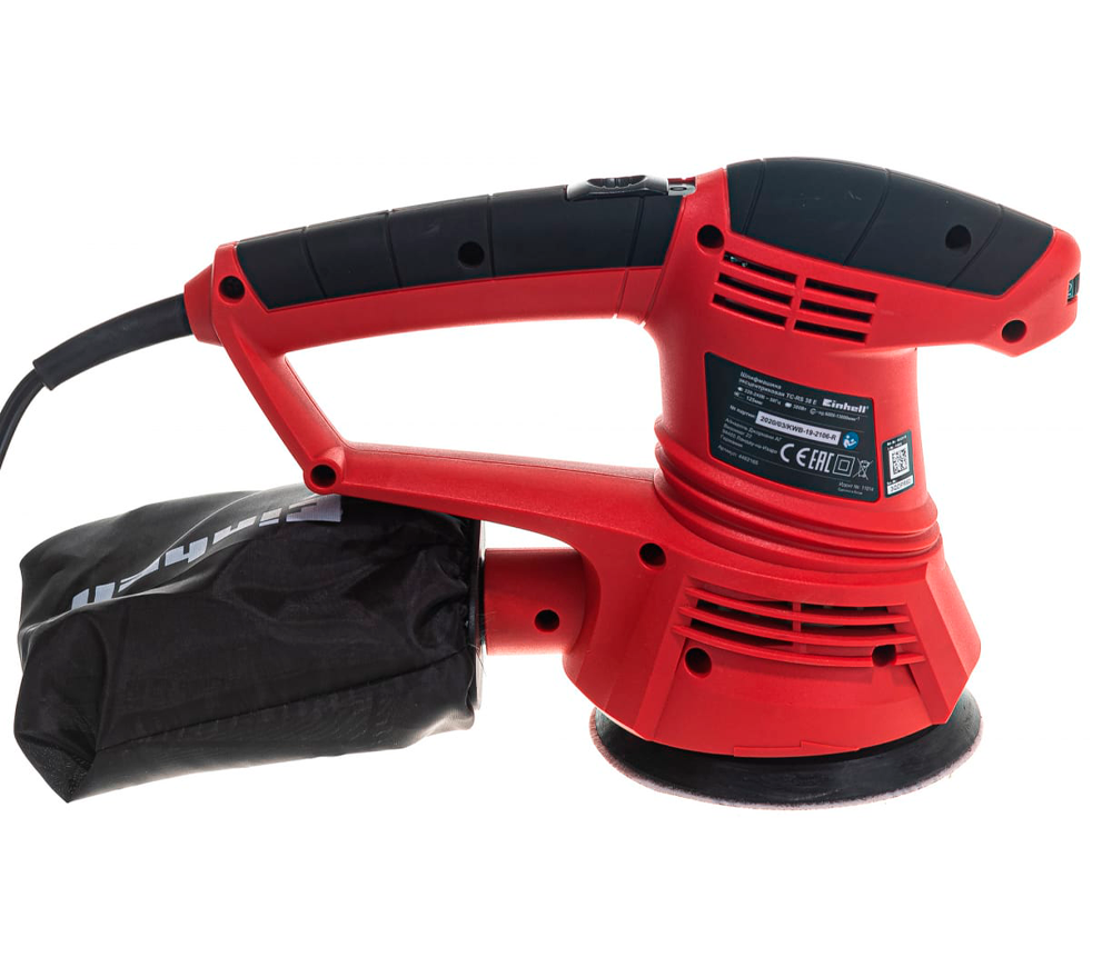 Шлифмашина эксцентриковая EINHELL TC-RS 38 E 380вт 125мм photo 0