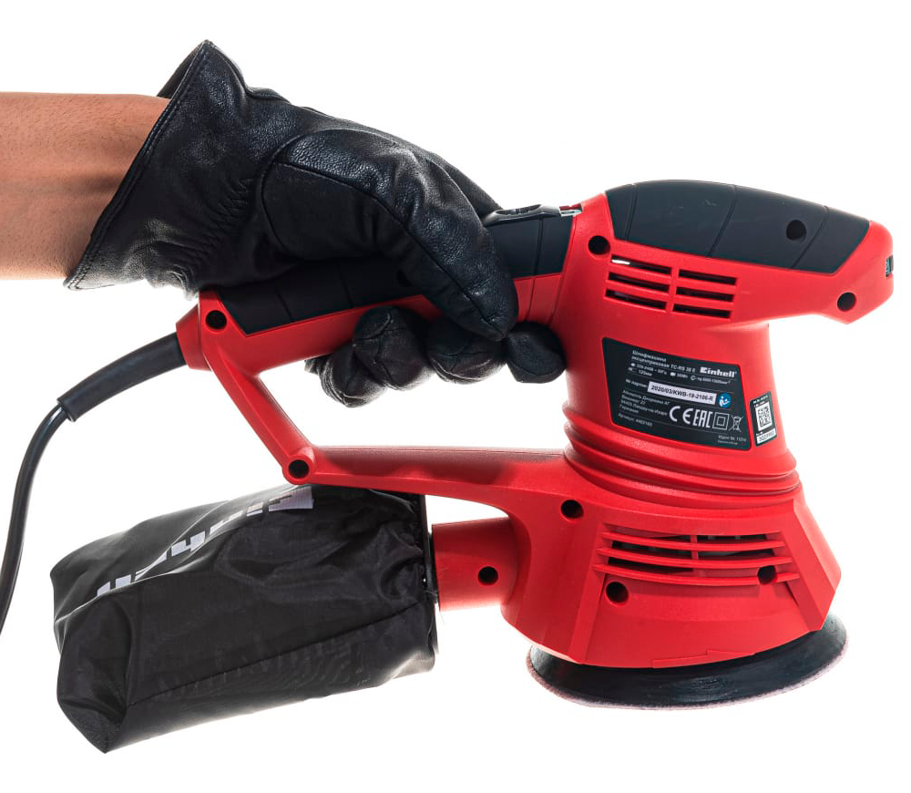 Шлифмашина эксцентриковая EINHELL TC-RS 38 E 380вт 125мм photo 4