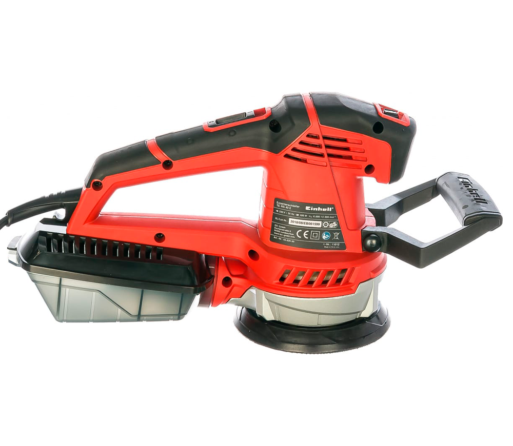 Шлифмашина эксцентриковая EINHELL TE-RS 40E 400вт 125мм photo 0