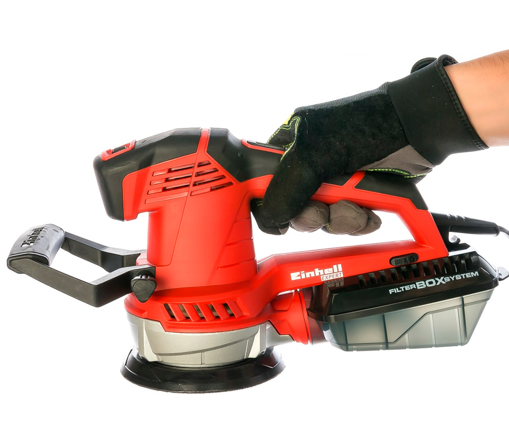 Шлифмашина эксцентриковая EINHELL TE-RS 40E 400вт 125мм photo 2