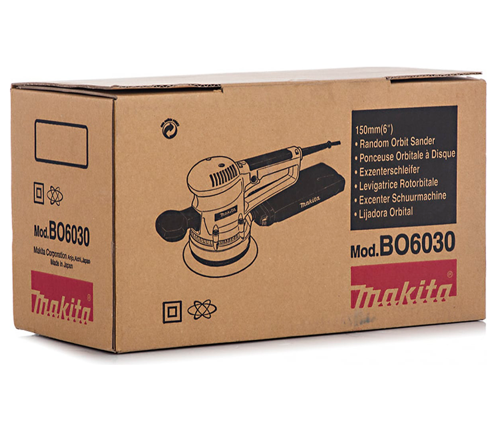 Mașină de șlefuit excentrică MAKITA BO6030 310w 150mm photo 3