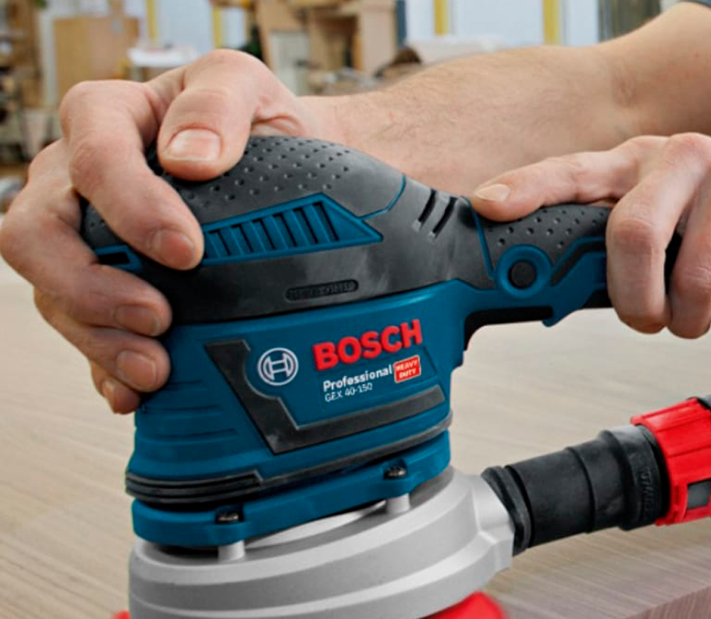 Шлифмашина эксцентриковая BOSCH GEX 40-150 400вт 150мм photo 2