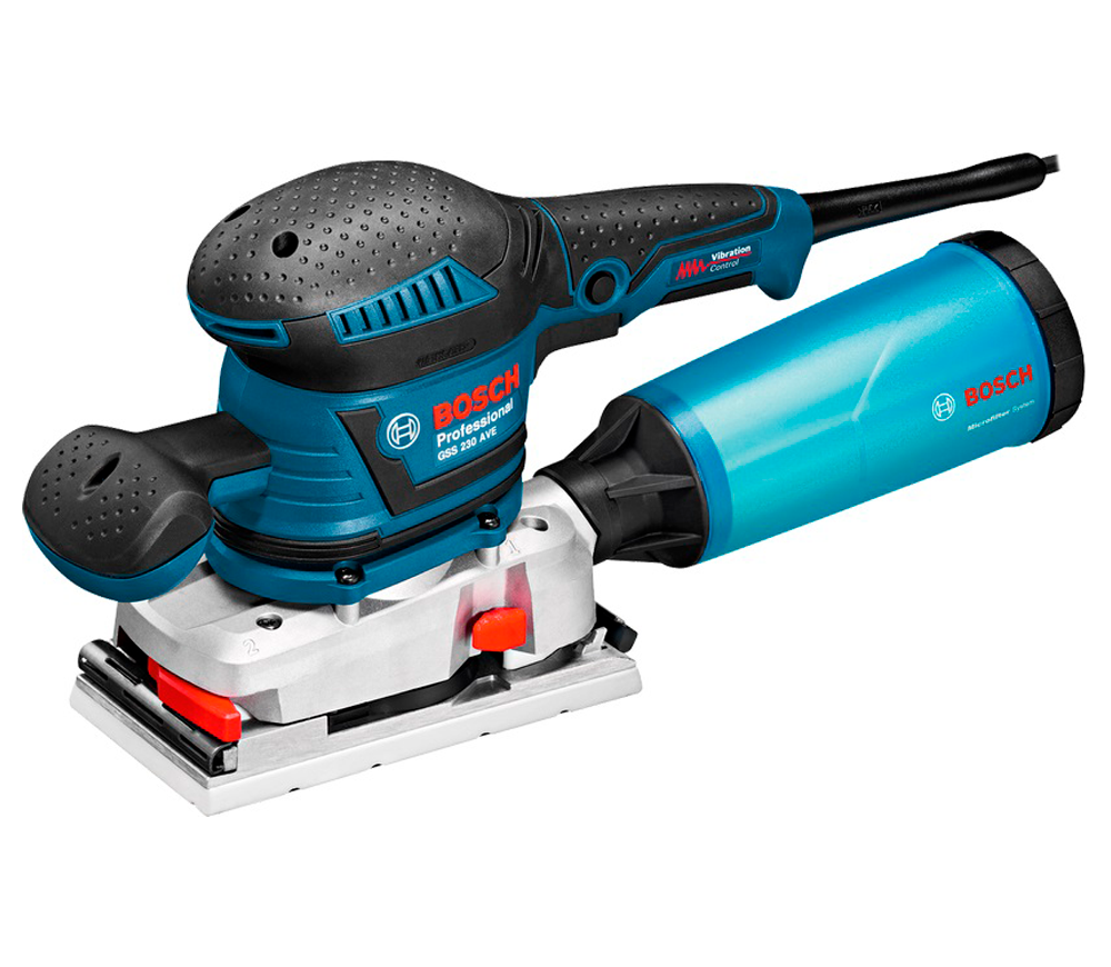 Mașină de șlefuit cu vibrații BOSCH GSS 230 AVE 300w photo
