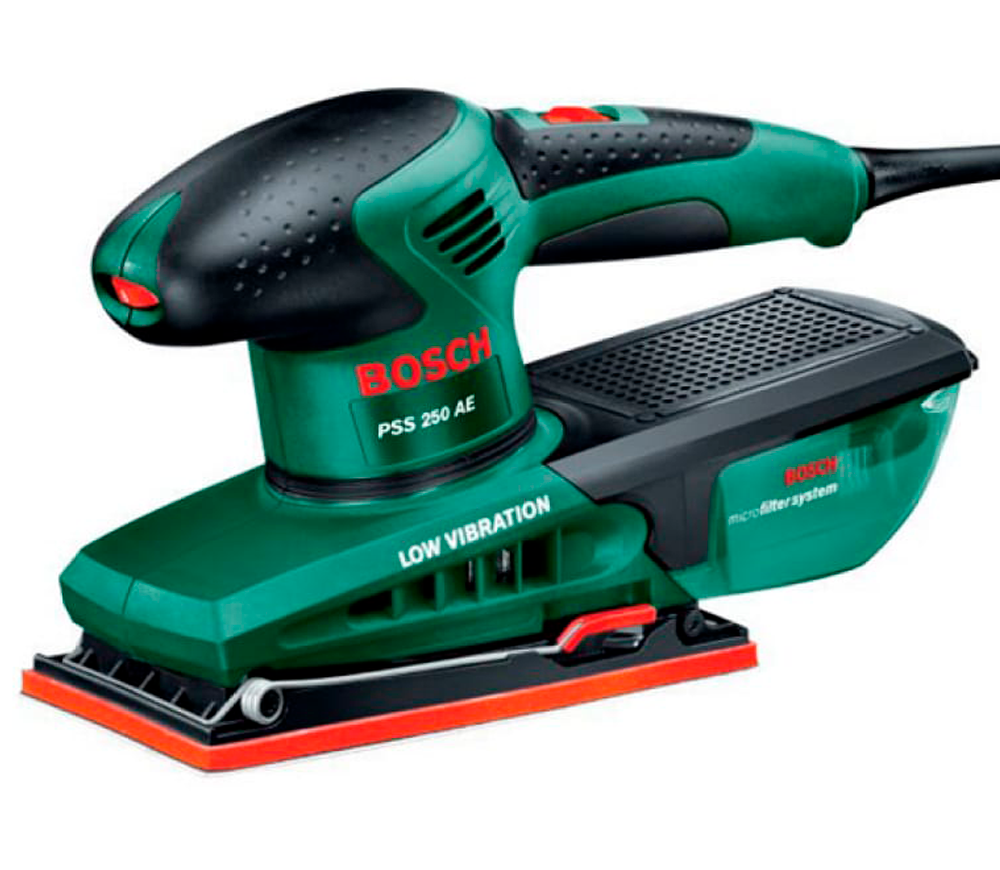 Шлифмашина вибрационная BOSCH PSS 250 AE 250вт photo
