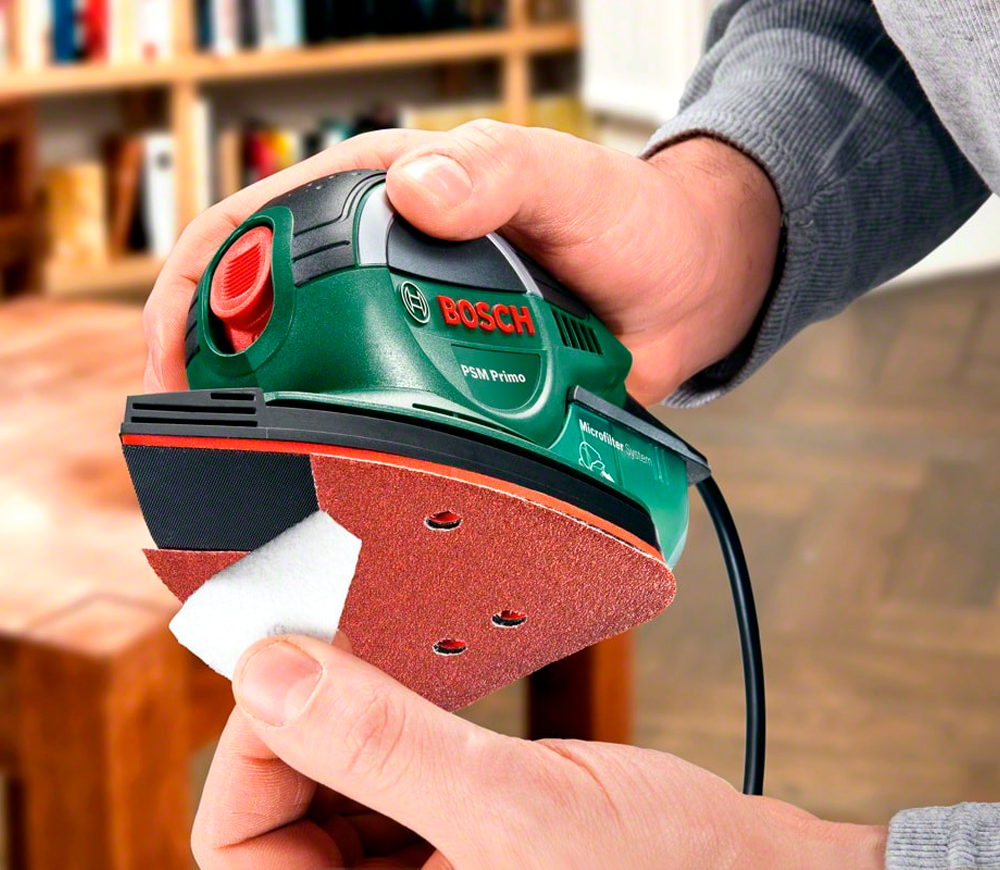 Mașină de șlefuit cu vibrații BOSCH PSM PRIMO 50w photo 0