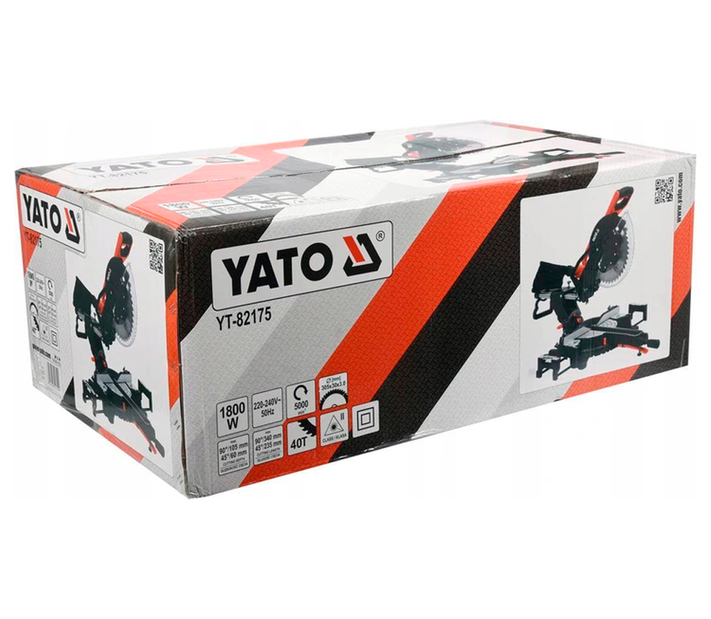 Торцовочная пила YATO YT82175 1800вт 305мм photo 6
