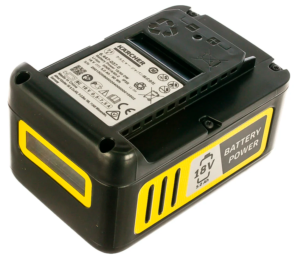 Аккумулятор KARCHER Battery Power 18/50 Слайдер 18В 5Ач photo 0