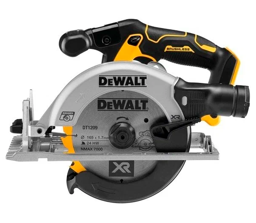 Дисковая пила аккумуляторная (без АКБ) DEWALT DCS565NT-XJ 165мм 18В photo 1