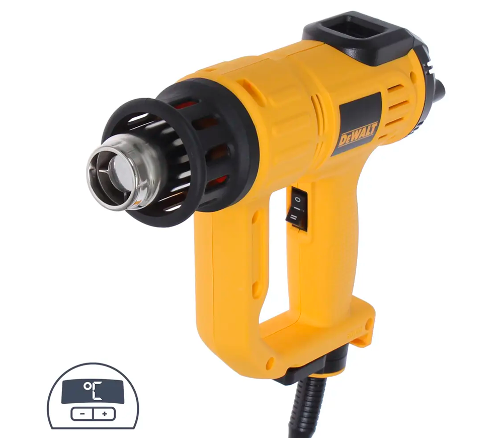 Фен строительный DEWALT D26414K-KS 2000вт 600°C photo