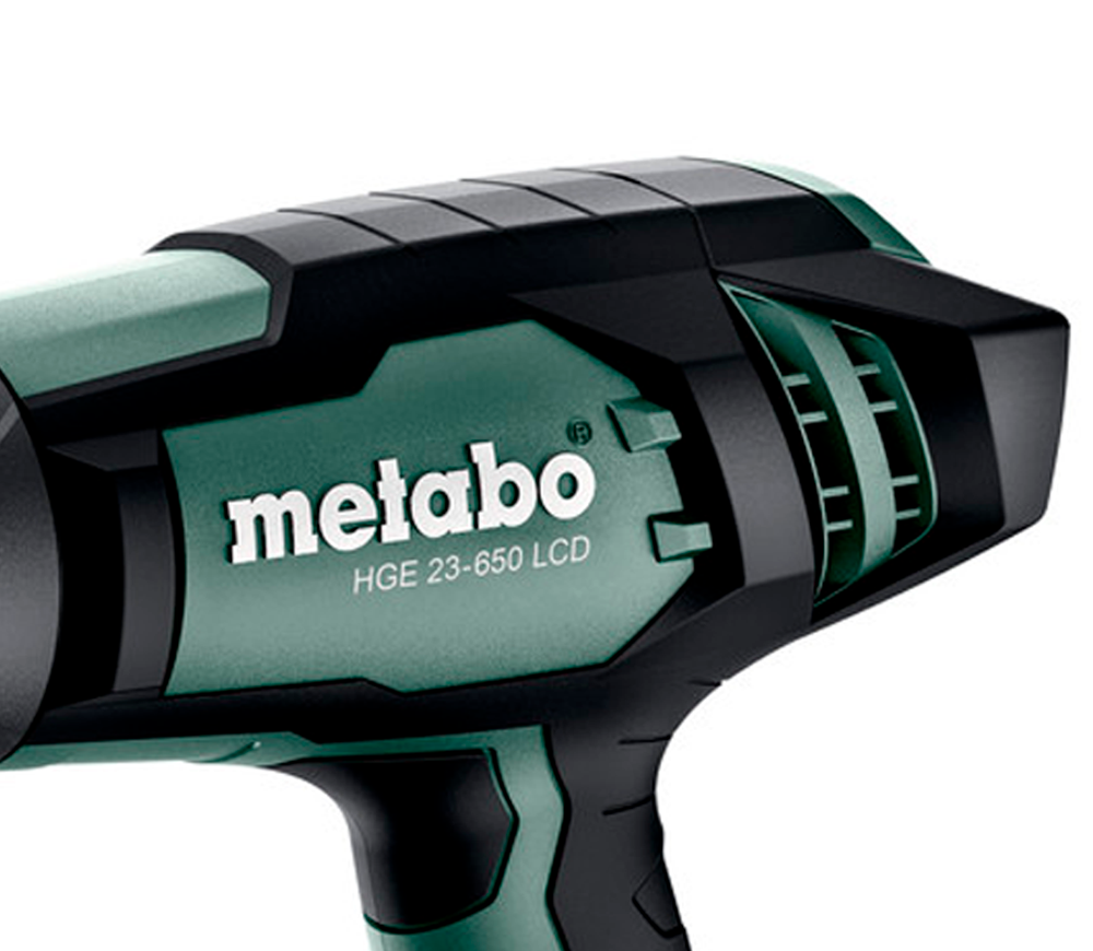 Фен строительный METABO HGE 23-650 LCD 2300вт 650°C photo 2