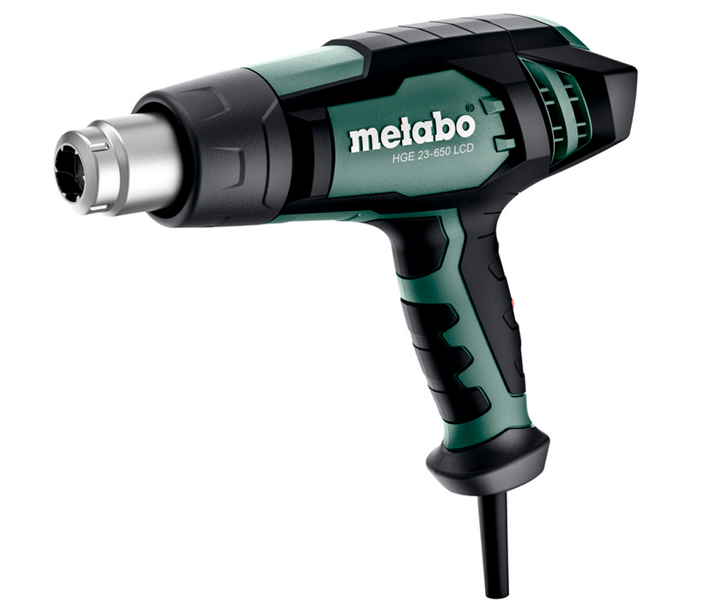 Фен строительный METABO HGE 23-650 LCD 2300вт 650°C photo