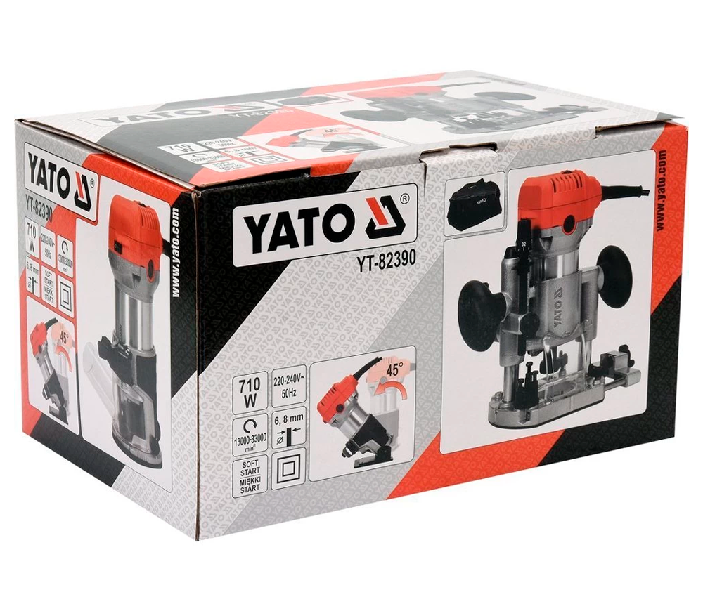 Mașină de frezat YATO YT82390 710w photo 3