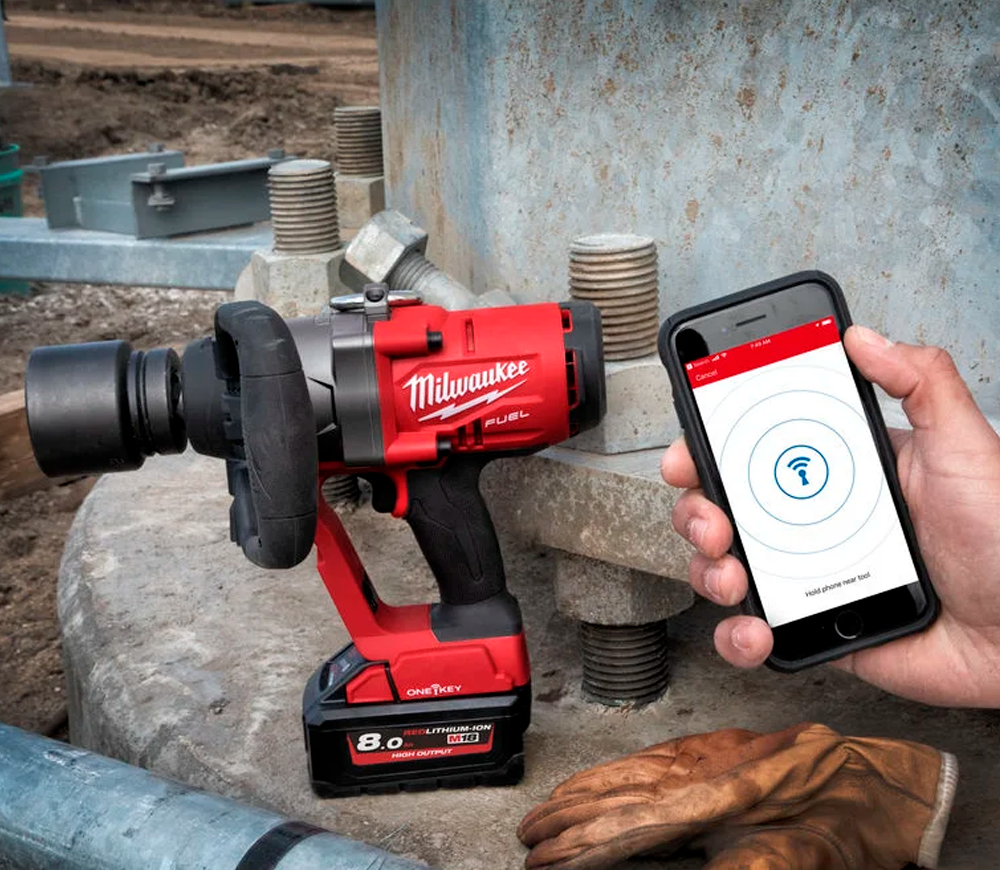 Гайковерт аккумуляторный (без АКБ) MILWAUKEE M18 ONEFHIWF1-802X ONE-KEY 2400Нм photo 2