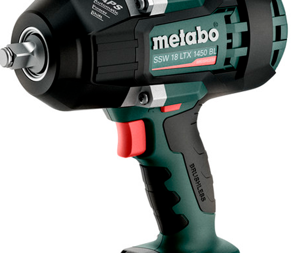 Гайковерт аккумуляторный (без АКБ) METABO SSW 18 LTX 1450 BL 1450Нм photo 1