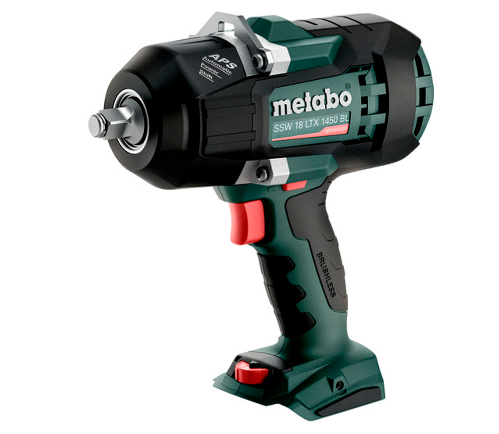 Гайковерт аккумуляторный (без АКБ) METABO SSW 18 LTX 1450 BL 1450Нм photo