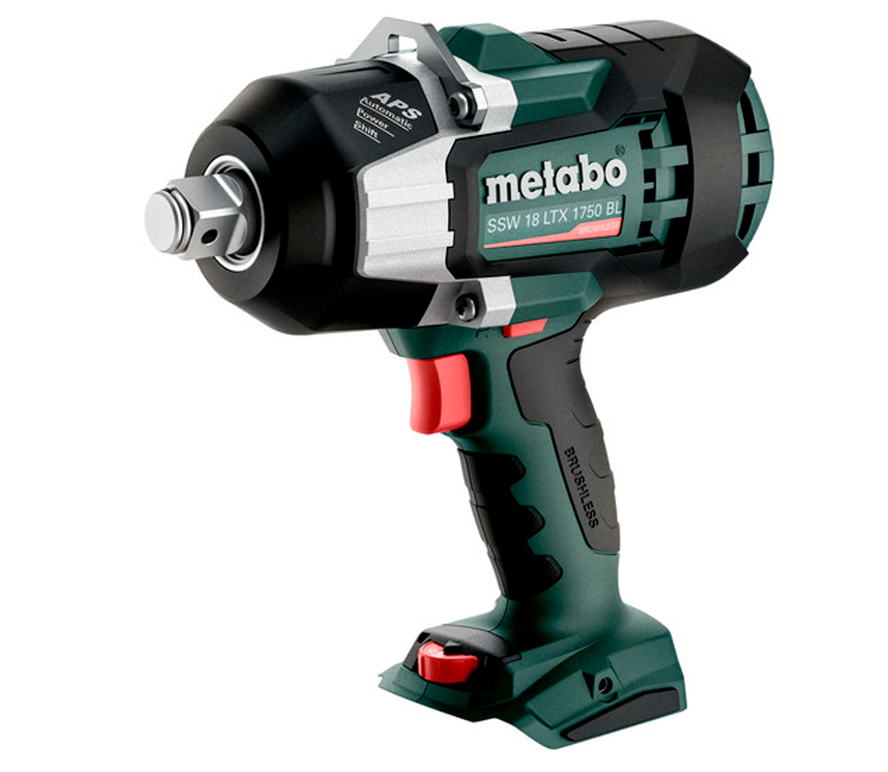 Гайковерт аккумуляторный (без АКБ) METABO SSW 18 LTX 1750 BL 1750Нм photo