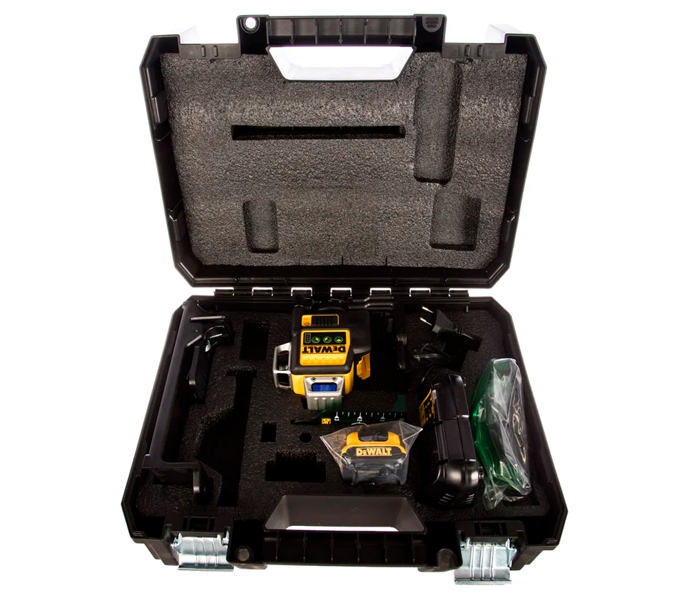 Лазерный уровень DEWALT  DCE089D1G 3луча 35m photo 7