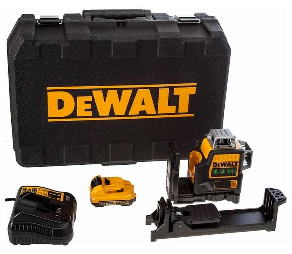 Лазерный уровень DEWALT  DCE089D1G 3луча 35m photo 8